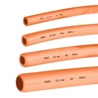 Tubo de cobre flexible, 1/2', rollo 15 metros - CC-004F